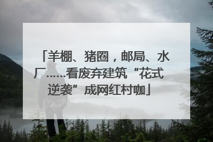羊棚、猪圈，邮局、水厂……看废弃建筑“花式逆袭”成网红村咖