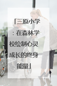 三原小学：在森林学校绘制心灵成长的终身能量