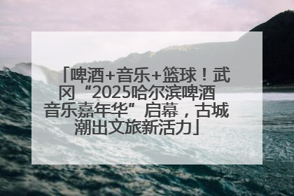 啤酒+音乐+篮球！武冈“2025哈尔滨啤酒音乐嘉年华”启幕，古城潮出文旅新活力