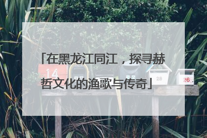 在黑龙江同江，探寻赫哲文化的渔歌与传奇