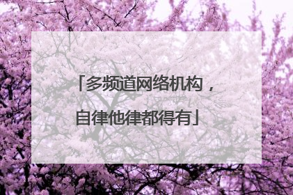 多频道网络机构，自律他律都得有
