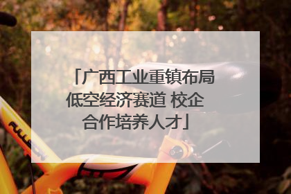 广西工业重镇布局低空经济赛道 校企合作培养人才
