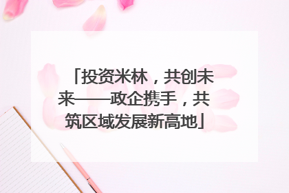 投资米林，共创未来——政企携手，共筑区域发展新高地