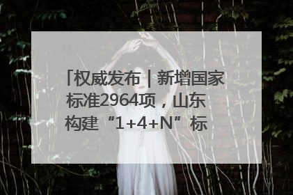 权威发布｜新增国家标准2964项，山东构建“1+4+N”标准化创新发展新格局