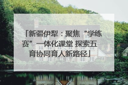 新疆伊犁：聚焦“学练赛”一体化课堂 探索五育协同育人新路径