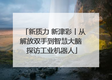 新质力 新津彩丨从解放双手到智慧大脑 探访工业机器人