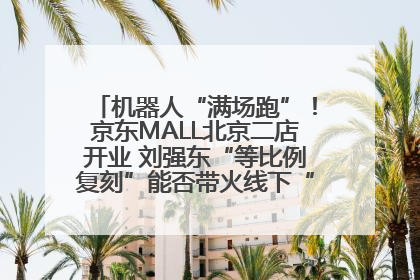 机器人“满场跑”！京东MALL北京二店开业 刘强东“等比例复刻”能否带火线下“618”？