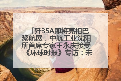 歼35A即将亮相巴黎航展，中航工业沈阳所首席专家王永庆接受《环球时报》专访：未来数量可以有很多