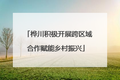 桦川积极开展跨区域合作赋能乡村振兴
