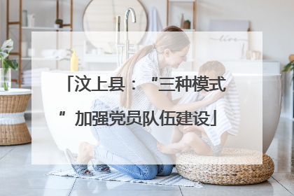 汶上县：“三种模式”加强党员队伍建设