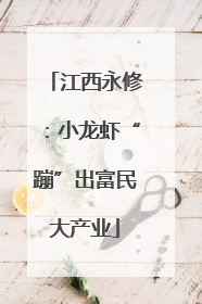 江西永修：小龙虾“蹦”出富民大产业