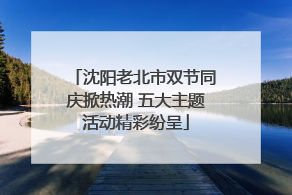沈阳老北市双节同庆掀热潮 五大主题活动精彩纷呈