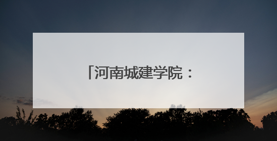 河南城建学院：凝聚党团力量 传递志愿温情