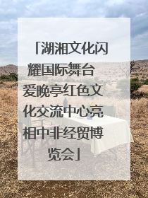 湖湘文化闪耀国际舞台 爱晚亭红色文化交流中心亮相中非经贸博览会