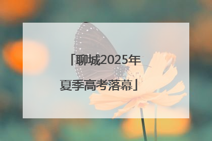 聊城2025年夏季高考落幕