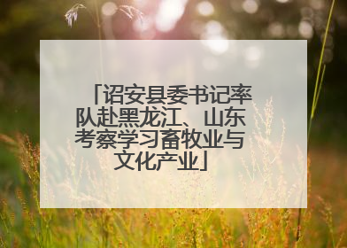 诏安县委书记率队赴黑龙江、山东考察学习畜牧业与文化产业