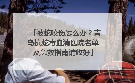 被蛇咬伤怎么办？青岛抗蛇毒血清医院名单及急救指南请收好