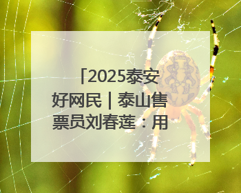 2025泰安好网民｜泰山售票员刘春莲：用专业与网络讲好泰山故事