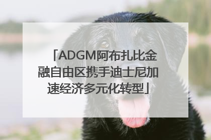 ADGM阿布扎比金融自由区携手迪士尼加速经济多元化转型