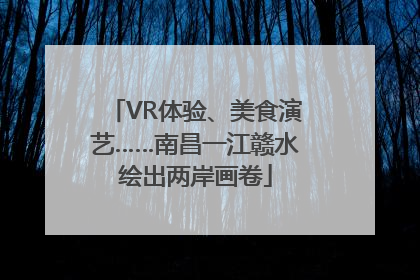 VR体验、美食演艺……南昌一江赣水绘出两岸画卷